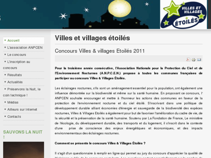 www.villesetvillagesetoiles.fr