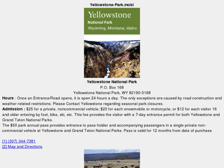 www.yellowstone-park.mobi