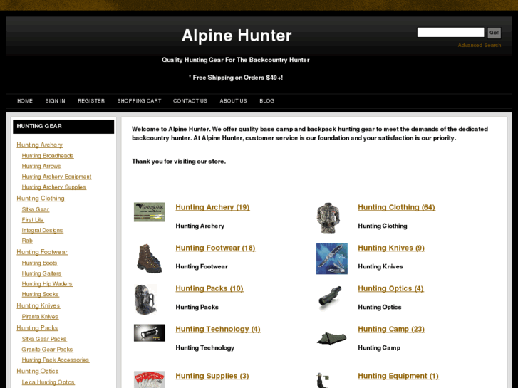 www.alpinehunter.com