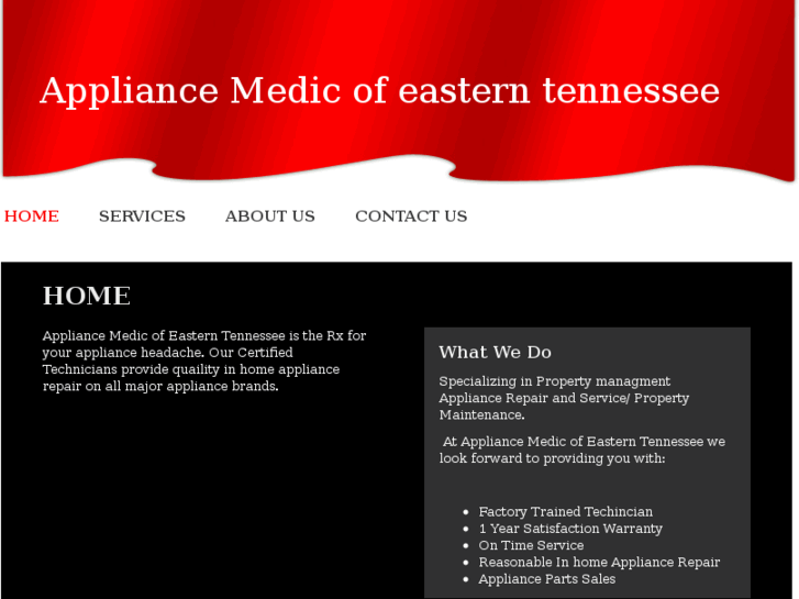 www.appliancemedicofeasterntennessee.com