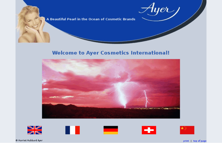 www.ayer-cosmetics.com