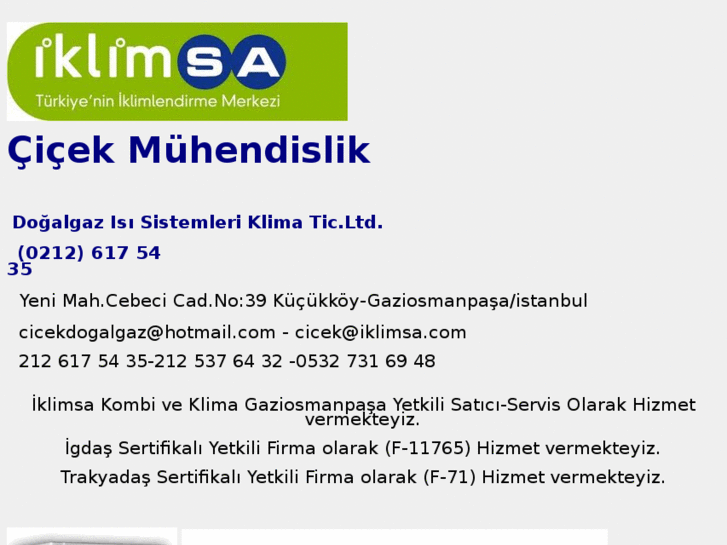 www.cicekmuhendislik.com