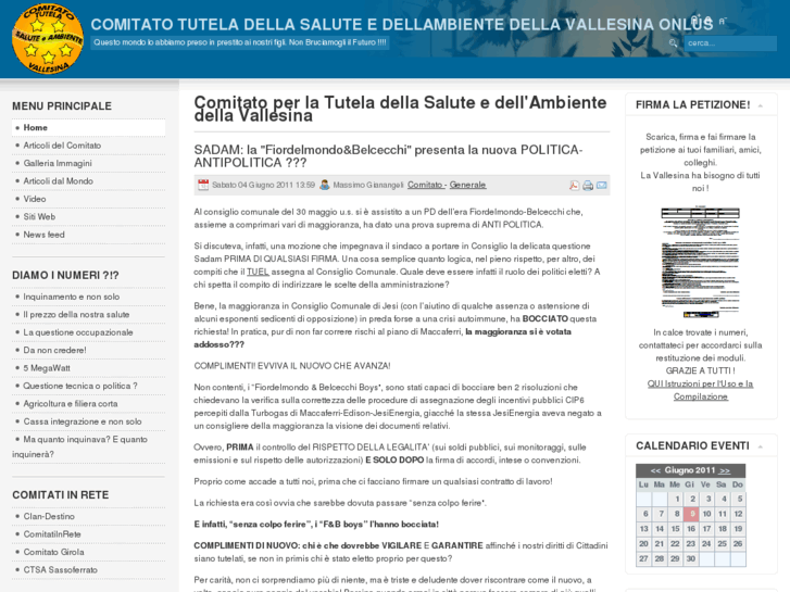 www.comitatotutelasalute.info