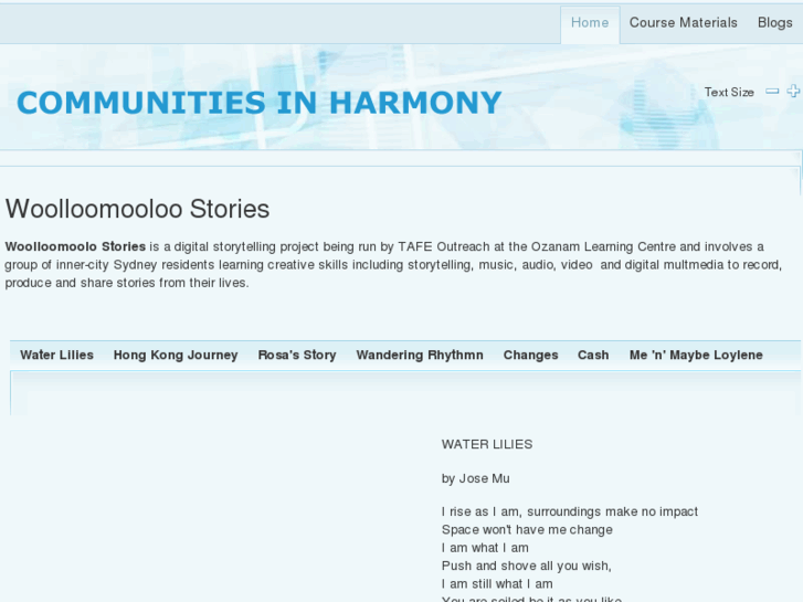 www.communitiesinharmony.org