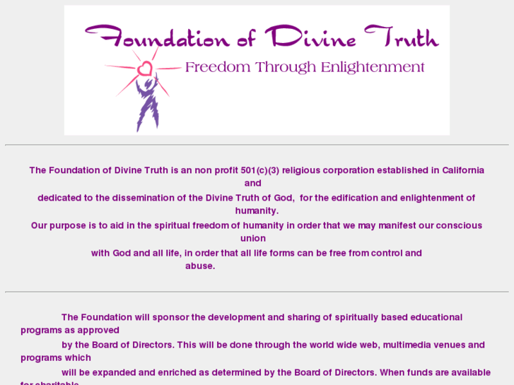 www.foundationofdivinetruth.org