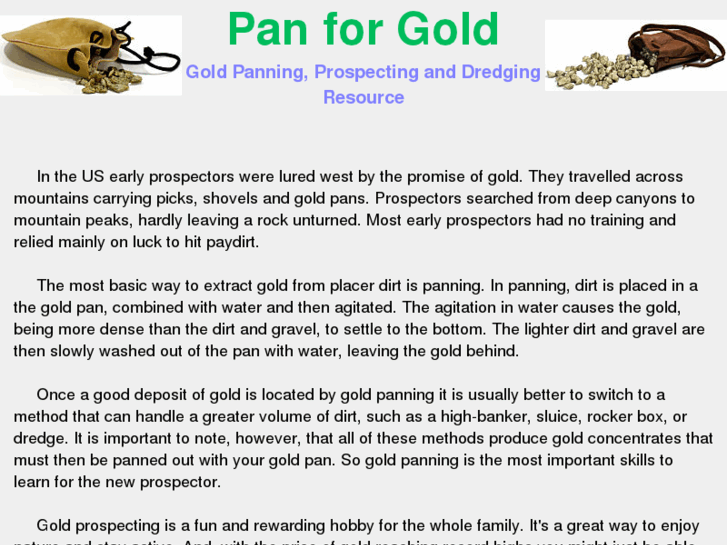 www.goldpanningsite.com