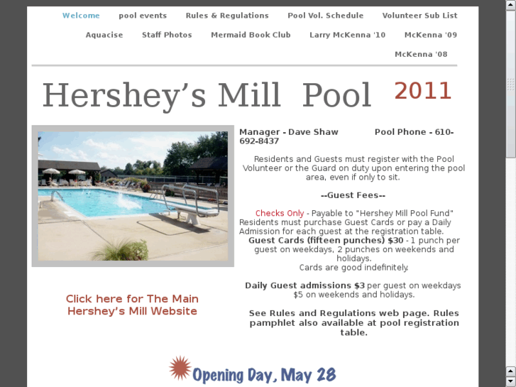 www.hersheysmillpool.com