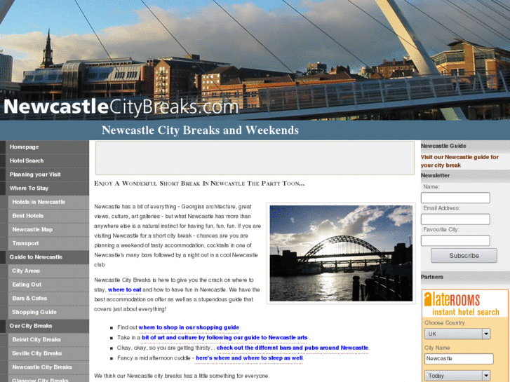 www.newcastlecitybreaks.com