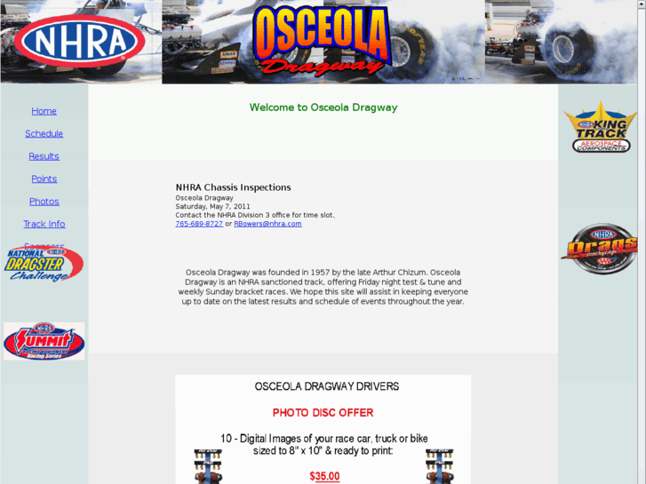 www.osceoladragway.com