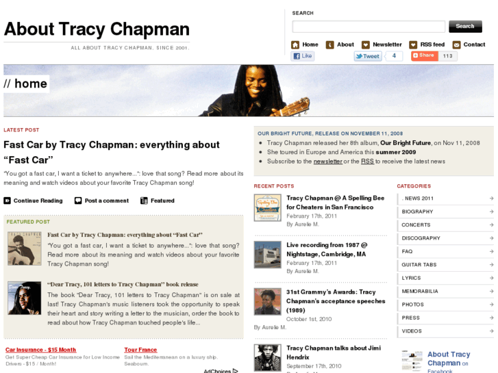 www.about-tracy-chapman.net