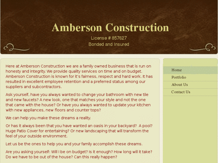 www.ambersonconstruction.net