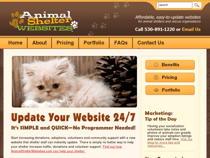 www.animalshelterwebsites.com