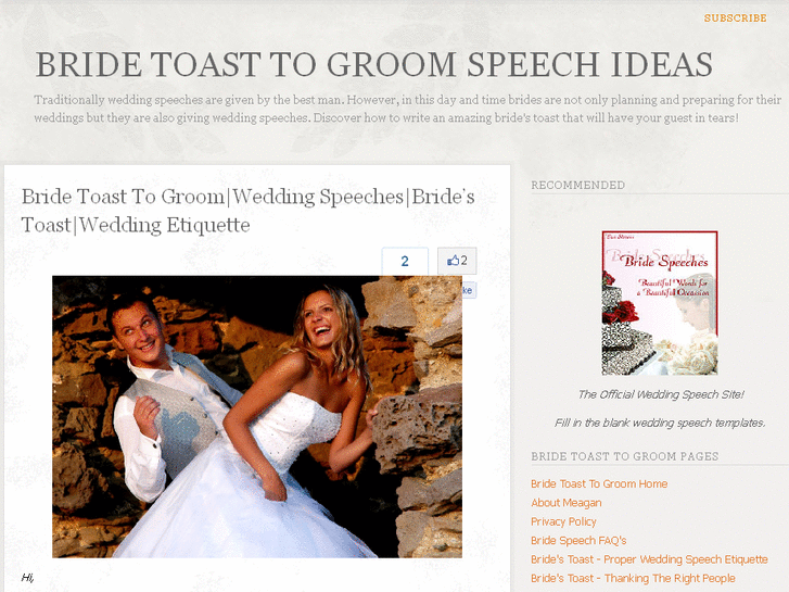 www.bridetoasttogroom.com