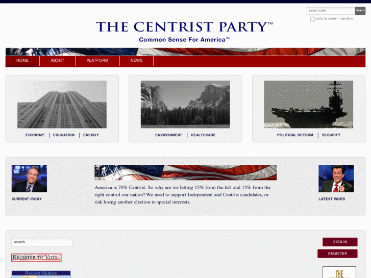 www.centristparty.info