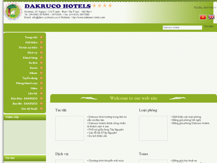 www.dakrucohotels.com