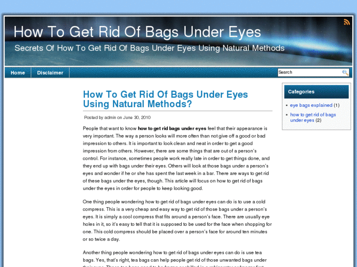 www.howtogetridofbagsundereyes.org