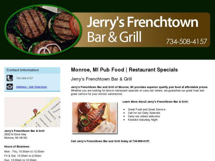 www.jerrysfrenchtownbarandgrill.com