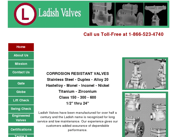 www.ladishvalves.com