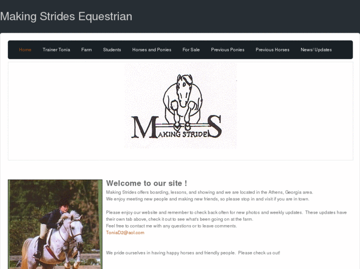 www.makingstridesequestrian.com