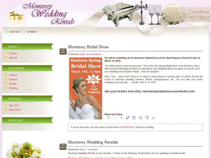 www.montereyweddingrentals.com