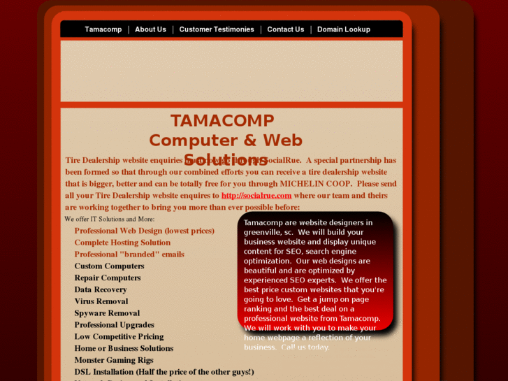 www.tamacomp.com