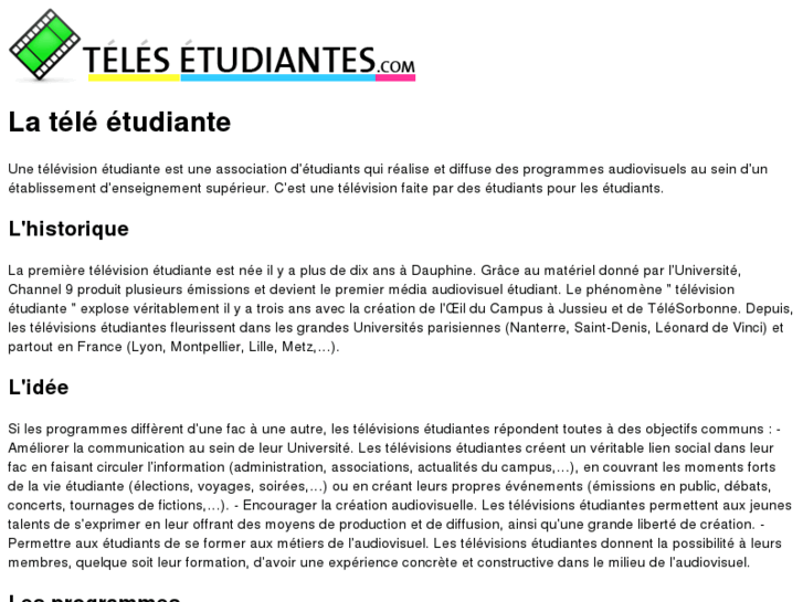 www.telesetudiantes.com