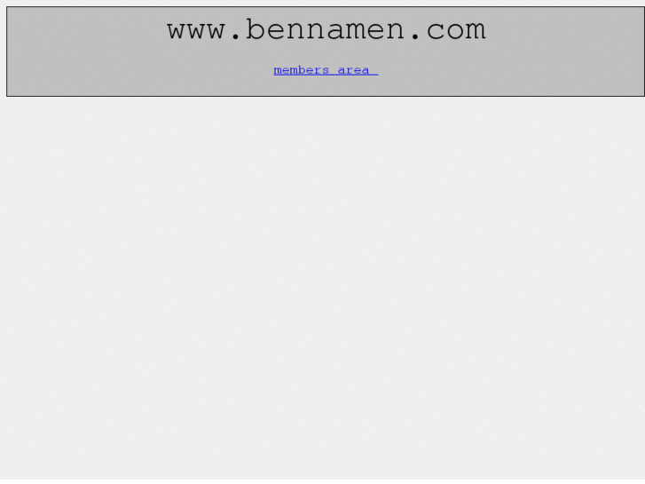 www.bennamen.com