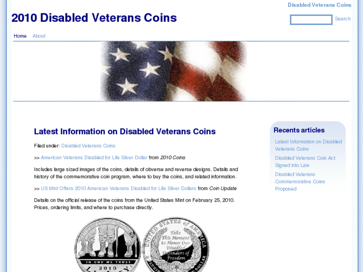 www.disabledveteranscoins.com