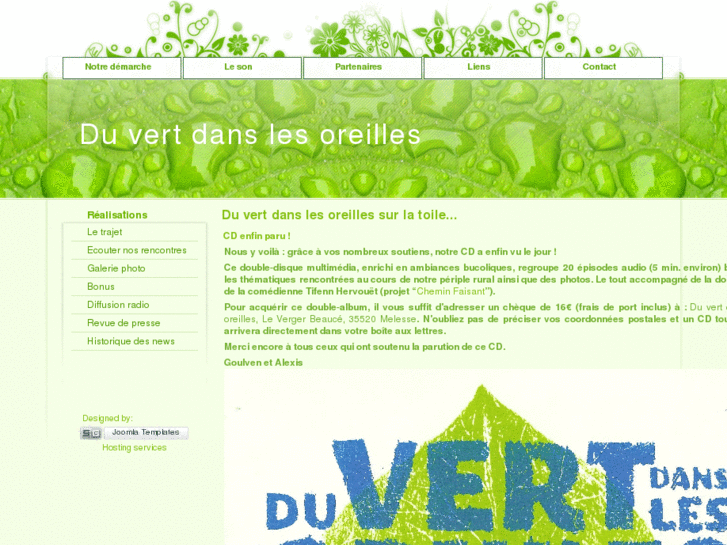 www.duvertdanslesoreilles.fr