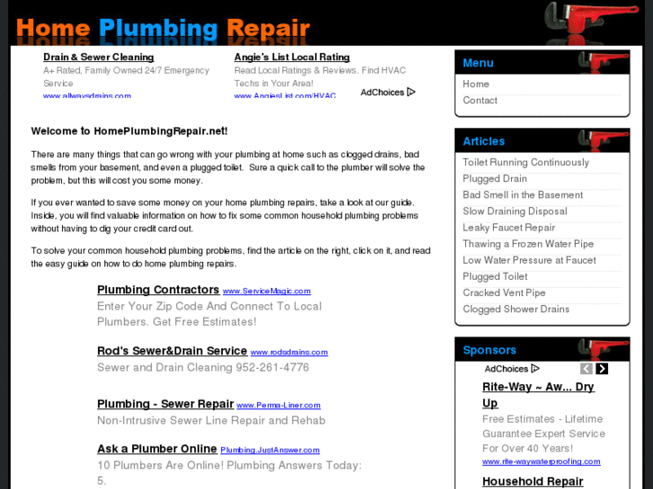 www.homeplumbingrepair.net