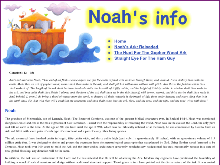 www.noahs.info