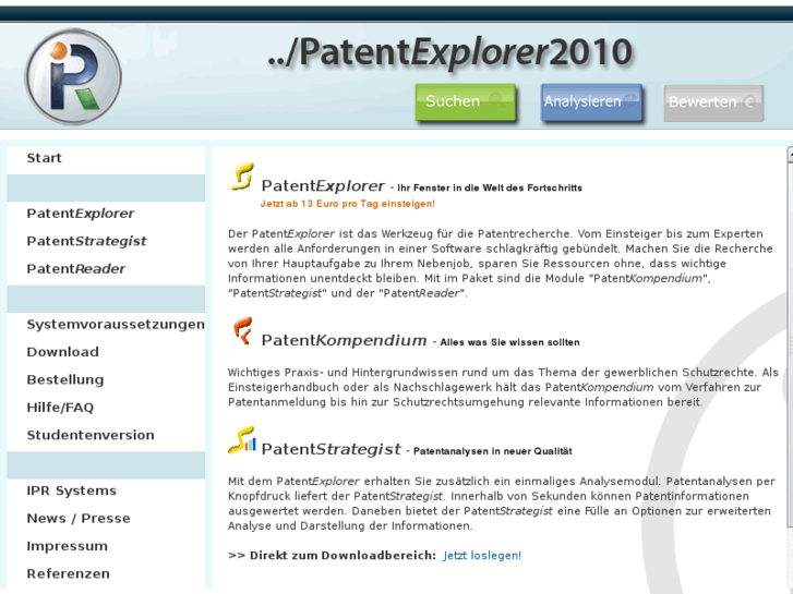 www.patentexplorer.de
