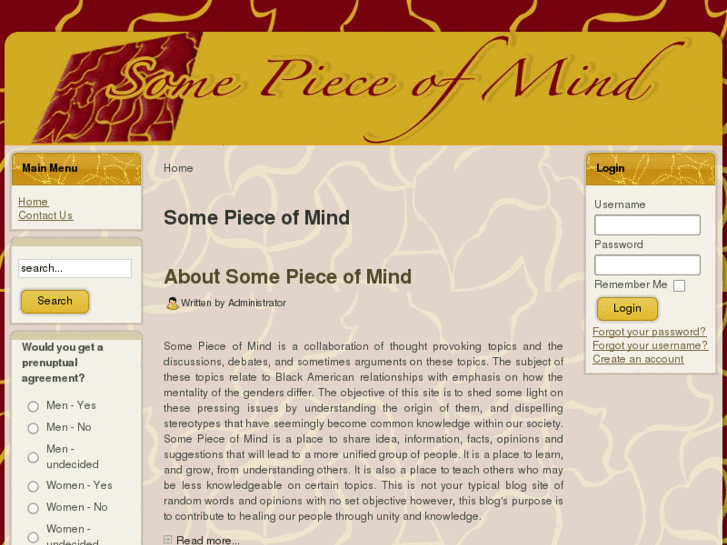 www.somepieceofmind.com