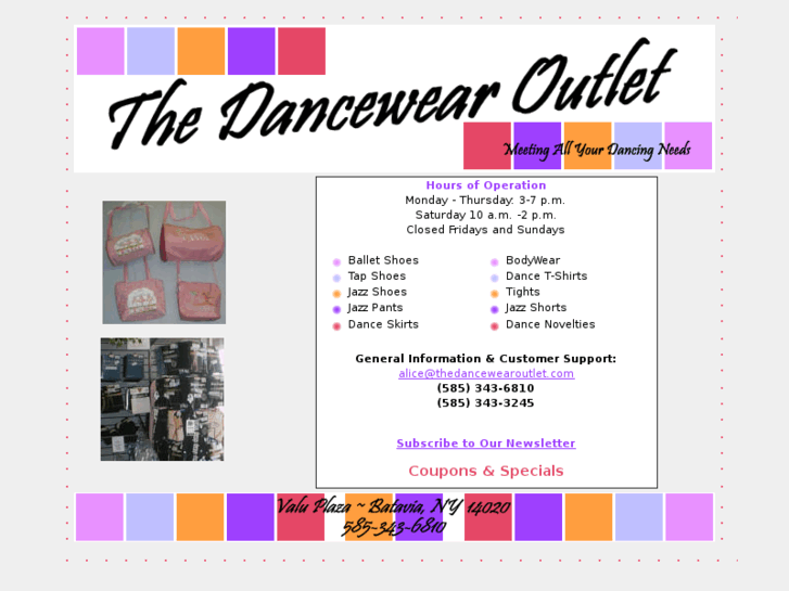 www.thedancewearoutlet.com