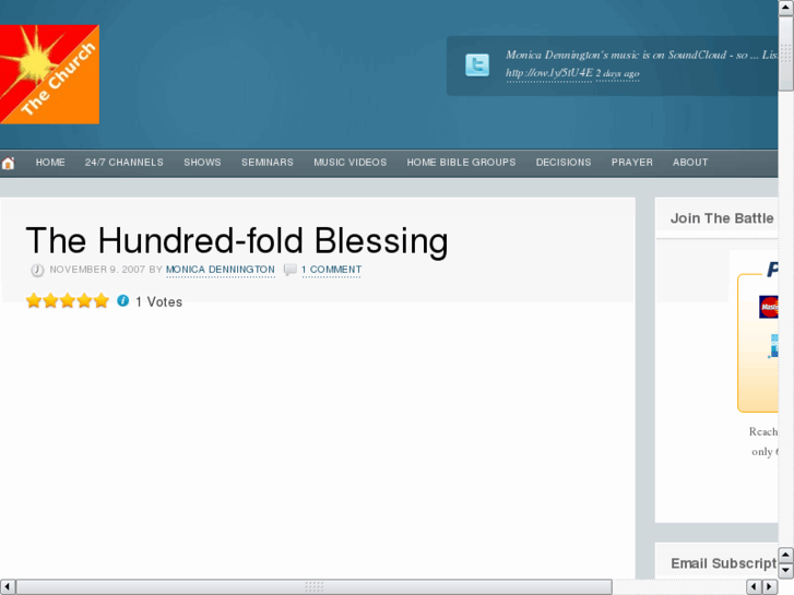 www.thehundredfoldblessing.com