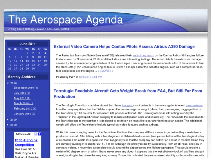 www.aerospaceagenda.com