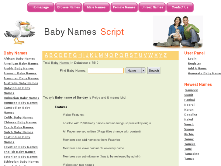 www.babynamesscript.com