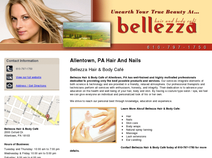 www.bellezzahaircafe.net