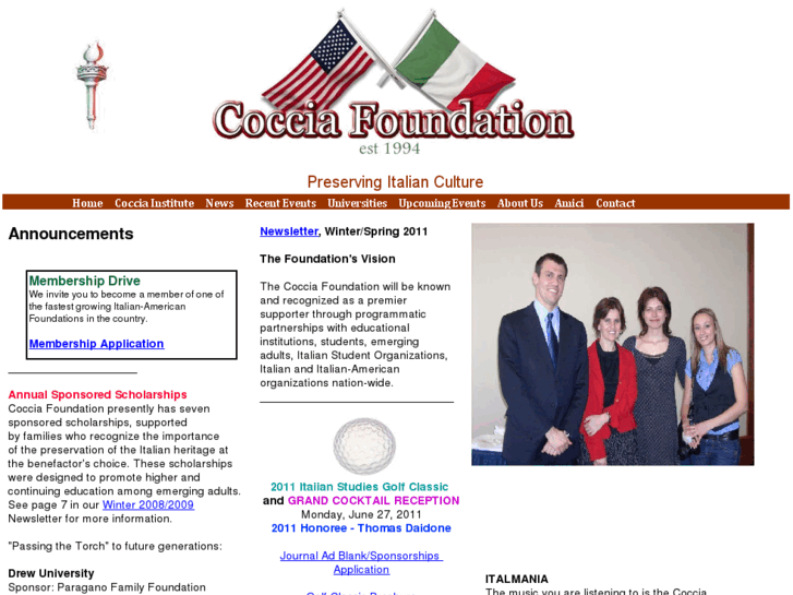 www.cocciafoundation.org