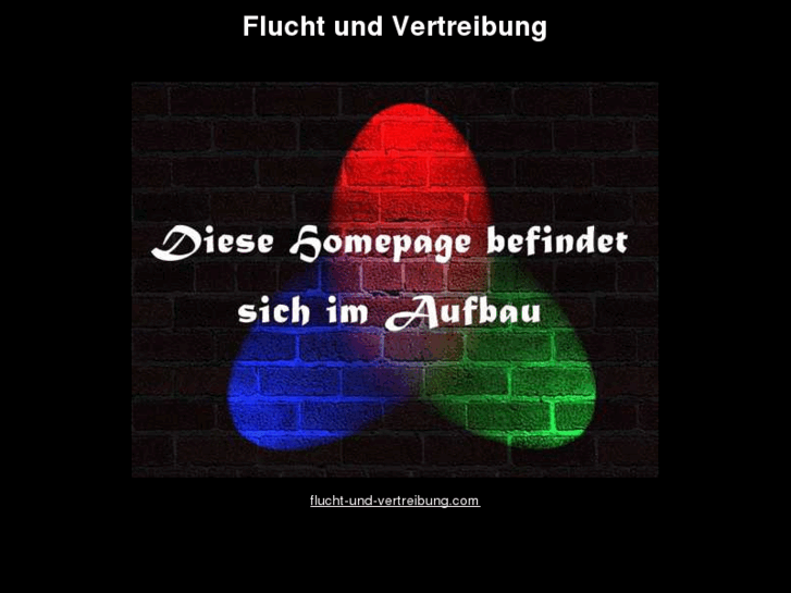 www.flucht-und-vertreibung.com