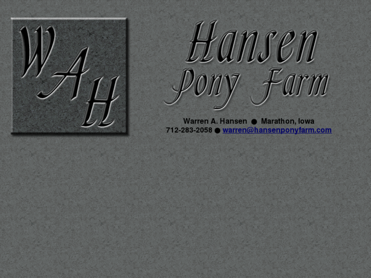 www.hansenponyfarm.com