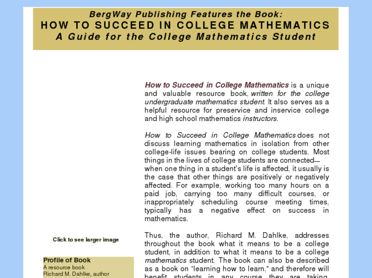 www.howtosucceedincollegemathematics.com