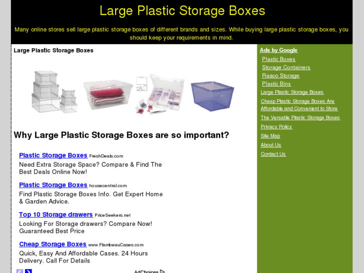 www.largeplasticstorageboxes.com