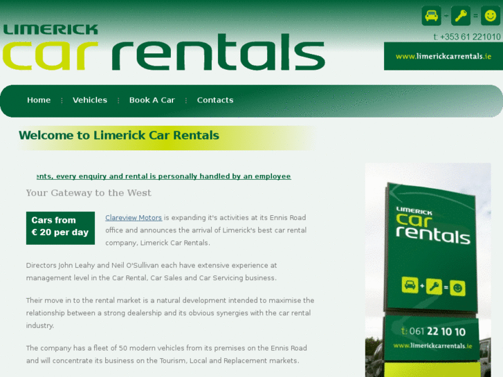 www.limerickcarrentals.com