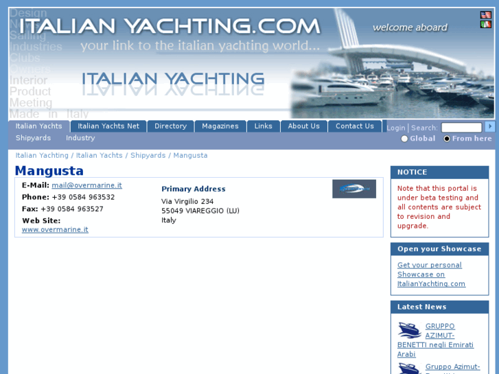 www.mangusta-yachts.com