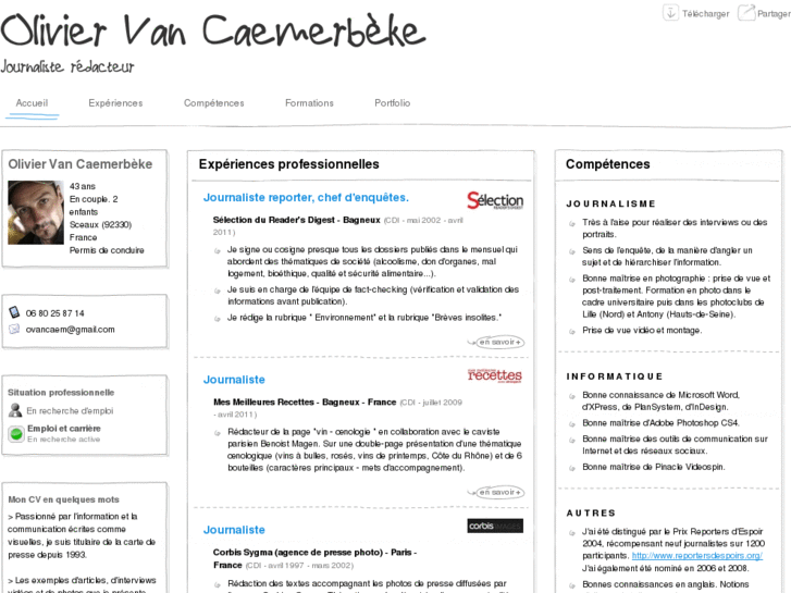 www.olivier-vancaemerbeke.com