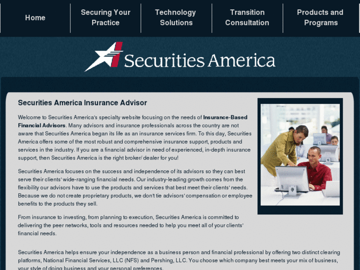 www.securitiesamericainsuranceadvisor.com