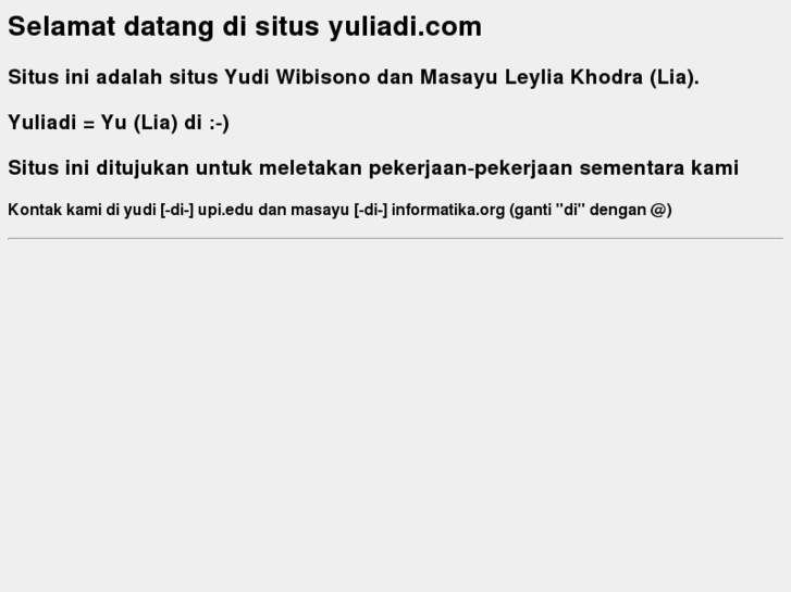 www.yuliadi.com