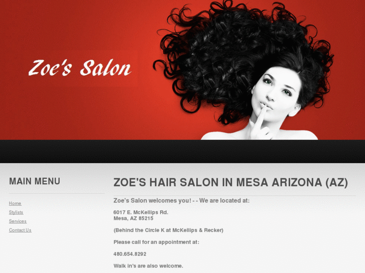 www.zoeshairsalon.com