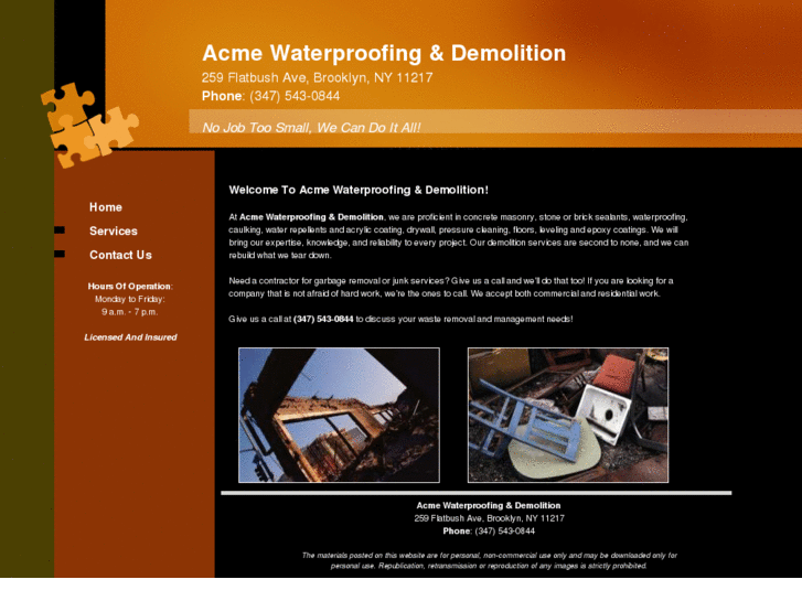 www.acmewaterproofinganddemolition.com